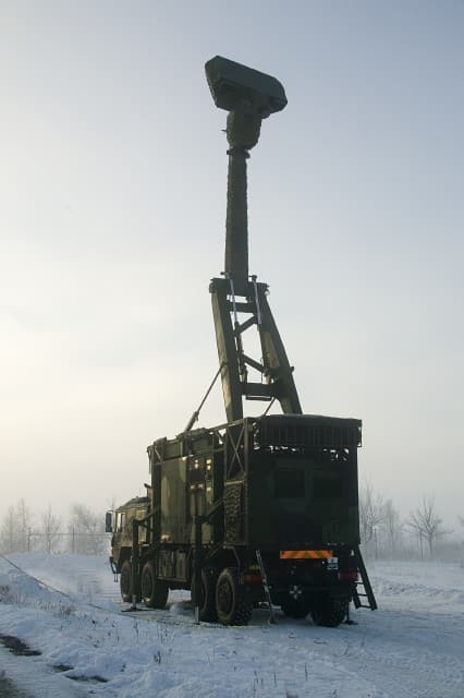 saab radar truck