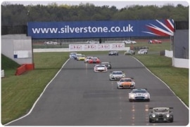 racing cars at silverstone